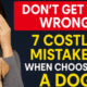7 Mistakes People Make When Choosing a Dog